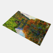 Monet - Arm des Jeufosse, Herbst, Fußmatte (Schrägansicht)