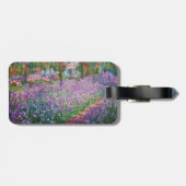 Monet - Artist's Garden at Giverny - QR Code Gepäckanhänger (Rückseite horizontal)