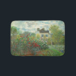 Monet Artists Garden in Argentinien Badematte<br><div class="desc">Claude Monet - Der Artist's Garden in Argentinien (Eine Ecke des Gartens mit Dahlien) von Claude Monet,  1873 in der National Gallery of Art. Eine schöne Outdoor-Szene vom Vater des Impressionismus.</div>
