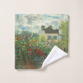 Monet Artists Garden in Argentinien Badhandtuch Set (Waschlappen)