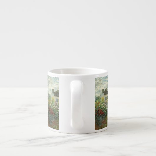 Monet Artists Garden in Argentinien Espressotasse (Rückseite)