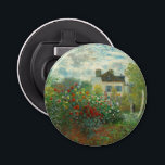 Monet Artists Garden in Argentinien Flaschenöffner<br><div class="desc">Claude Monet - Der Artist's Garden in Argentinien (Eine Ecke des Gartens mit Dahlien) von Claude Monet,  1873 in der National Gallery of Art. Eine schöne Outdoor-Szene vom Vater des Impressionismus.</div>