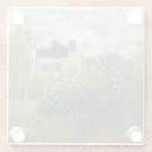 Monet Artists Garden in Argentinien Glasuntersetzer (Rückseite)