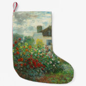 Monet Artists Garden in Argentinien Kleiner Weihnachtsstrumpf (Vorderseite)