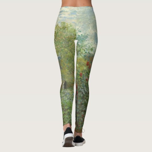 Monet Artists Garden in Argentinien Leggings (Rückseite)