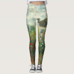 Monet Artists Garden in Argentinien Leggings<br><div class="desc">Claude Monet - Der Artist's Garden in Argentinien (Eine Ecke des Gartens mit Dahlien) von Claude Monet,  1873 in der National Gallery of Art. Eine schöne Outdoor-Szene vom Vater des Impressionismus.</div>