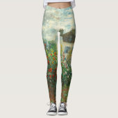Monet Artists Garden in Argentinien Leggings (Vorderseite)