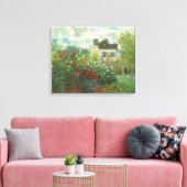 Monet Artists Garden in Argentinien Leinwanddruck (Insitu (Wohnzimmer))