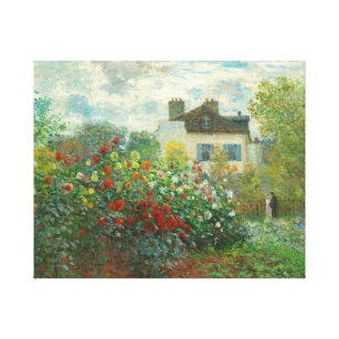 Monet Artists Garden in Argentinien Leinwanddruck