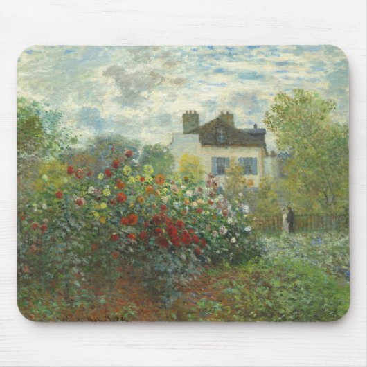 Monet Artists Garden in Argentinien Mousepad (Vorne)
