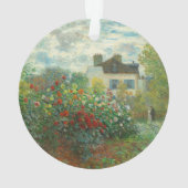 Monet Artists Garden in Argentinien Ornament (Rückseite)