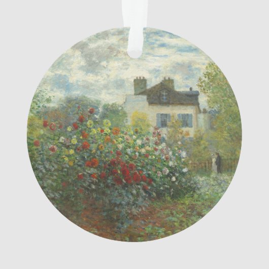 Monet Artists Garden in Argentinien Ornament (Rückseite)