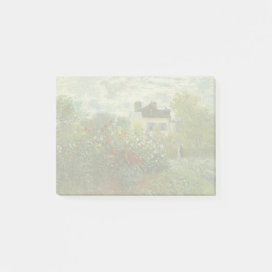 Monet Artists Garden in Argentinien Post-it Klebezettel (Vorderseite)