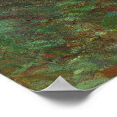 Monet Artists Garden in Argentinien Poster (Ecke)