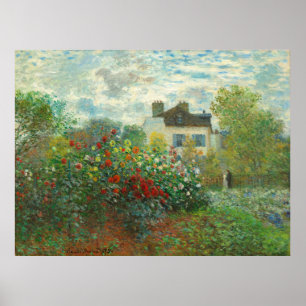 Monet Artists Garden in Argentinien Poster