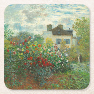 Monet Artists Garden in Argentinien Rechteckiger Pappuntersetzer