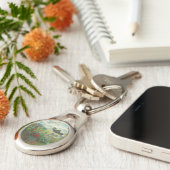 Monet Artists Garden in Argentinien Schlüsselanhänger (Seite)