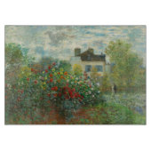 Monet Artists Garden in Argentinien Schneidebrett (Vorderseite)