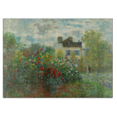 Monet Artists Garden in Argentinien Schneidebrett (Vorderseite)