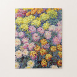 Monet - Bed of Chrysanthemums Puzzle