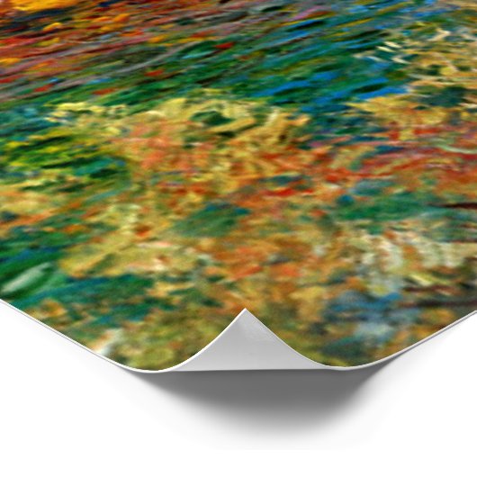 Monet - bei Monte Carlo Poster (Ecke)