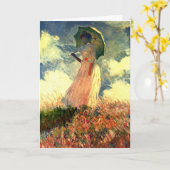 Monet Birthday Card Karte (Gelbe Blume)