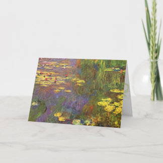 Monet Birthday Card Karte