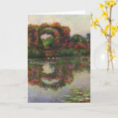Monet Birthday Card Karte (Gelbe Blume)