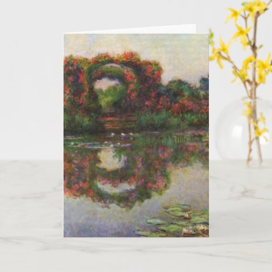 Monet Birthday Card Karte (Gelbe Blume)
