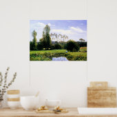 Monet-Blick auf Rouelles Le Havre Poster (Küche)