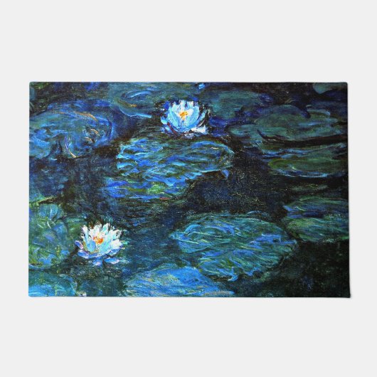Monet - Blue Water Lilies Fußmatte (Vorderseite)