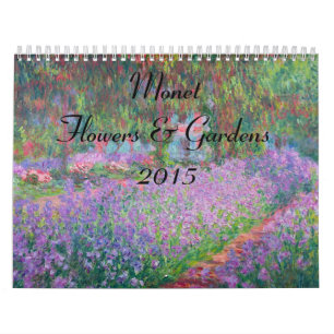 Monet Blume and Gardens 2015 Kalender