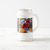 Monet Blume und Obst Bierglas (VorderseiteRechts)