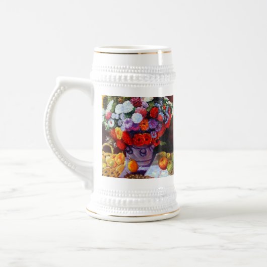Monet Blume und Obst Bierglas (Links)