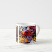 Monet Blume und Obst Espressotasse (Vorderseite Rechts)
