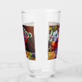 Monet Blume und Obst Glas (Links)