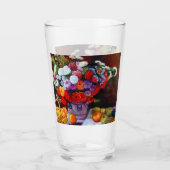 Monet Blume und Obst Glas (Vorderseite)
