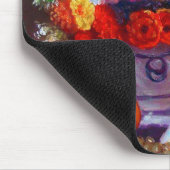 Monet Blume und Obst Mousepad (Ecke)