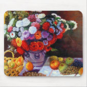 Monet Blume und Obst Mousepad (Vorne)