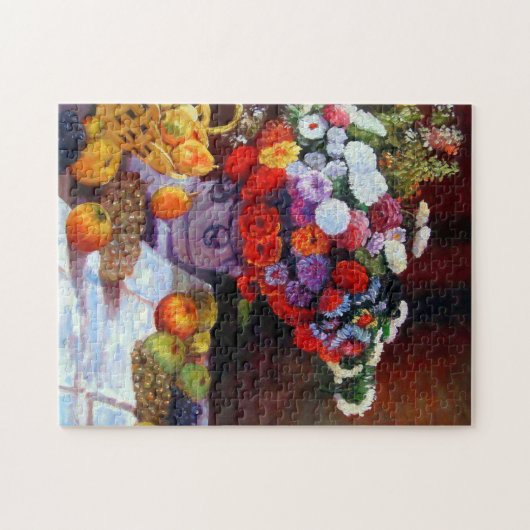 Monet Blume und Obst Puzzle (Horizontal)