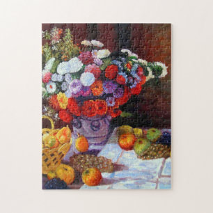 Monet Blume und Obst Puzzle