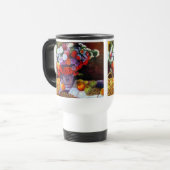 Monet Blume und Obst Reisebecher (Vorderseite Links)