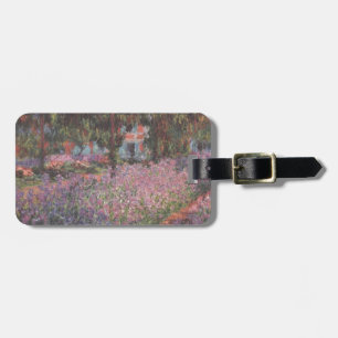 Monet Blumen Künstler-Garten Giverny Rebekunst Gepäckanhänger