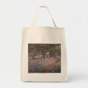 Monet-Blumen Künstlergarten Giverny Reben Kunst Tragetasche