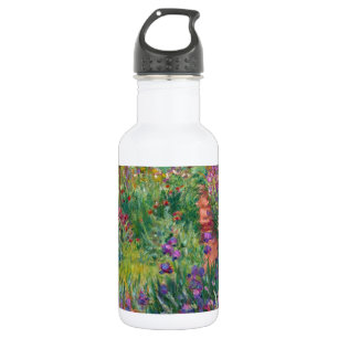 monet Blumen vintage die-Schwertlilie-Garten-in-Gi Trinkflasche