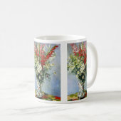MONET Blumenstrauß der Gladiolas Kaffee-Tasse Kaffeetasse (VorderseiteRechts)