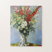 MONET Blumenstrauß von Gladiolas 10x14 Puzzlespiel Puzzle (Vertikal)