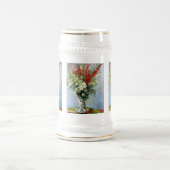 MONET Blumenstrauß von Gladiolas 18oz Bierglas (Mittel)