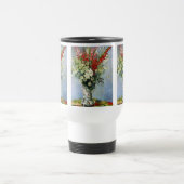 MONET Blumenstrauß von Gladiolas keine Fleck-Tasse Reisebecher (Mittel)