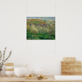Monet - Blütenblättrige Bäume Poster (Küche)